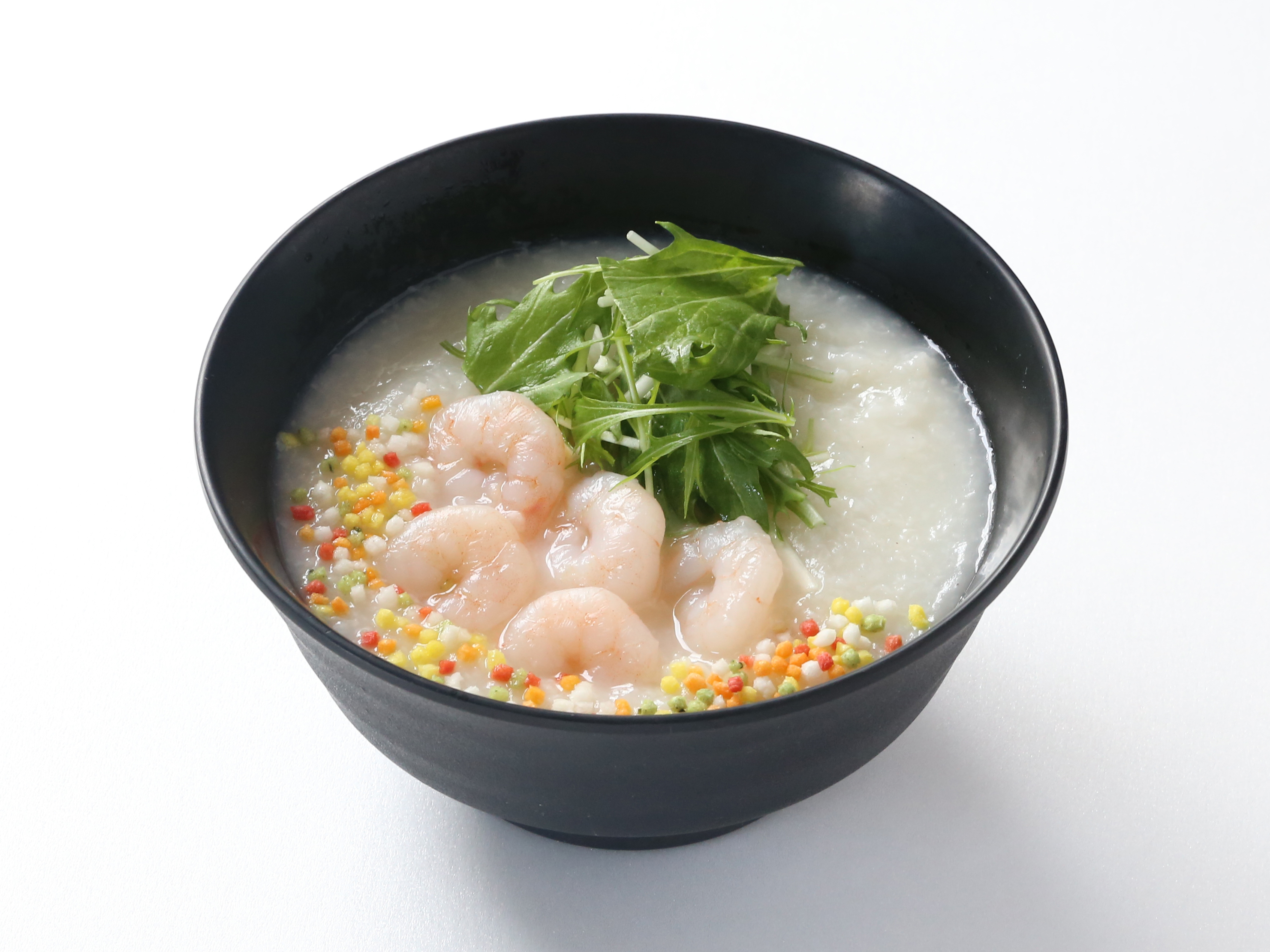 朝食メニュー・海老粥