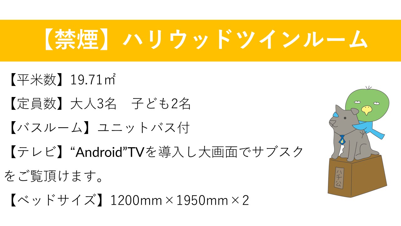 ◆ハリウッドツイン紹介