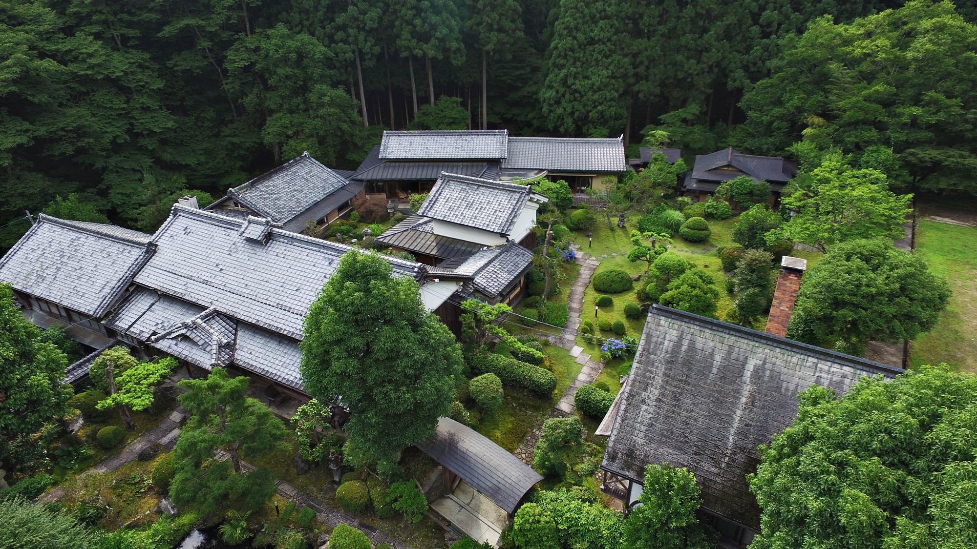 *敷地を上から見た様子