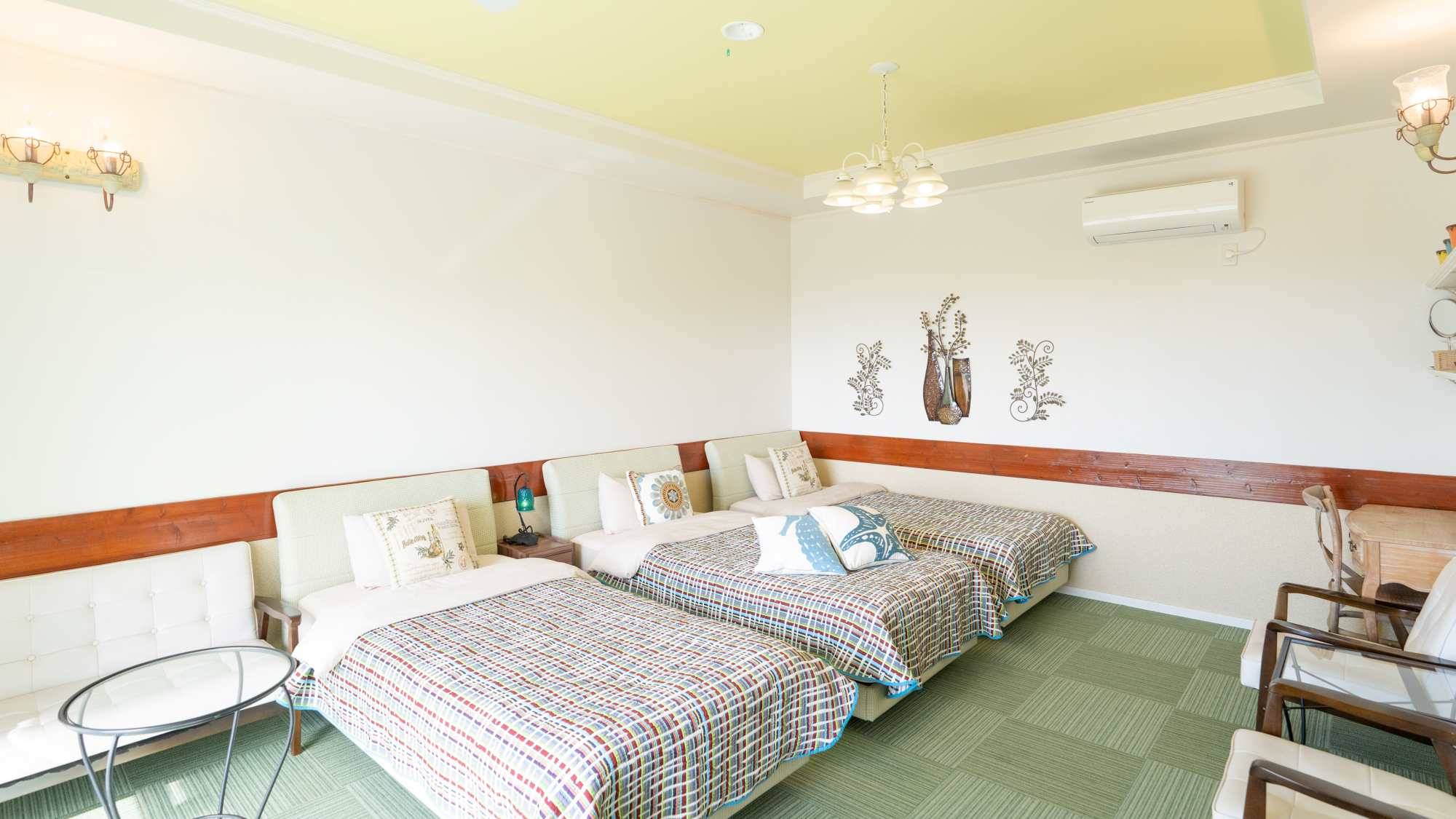 *【客室 海Umi】広々とした空間で、のびのびと過ごす癒しの時間。