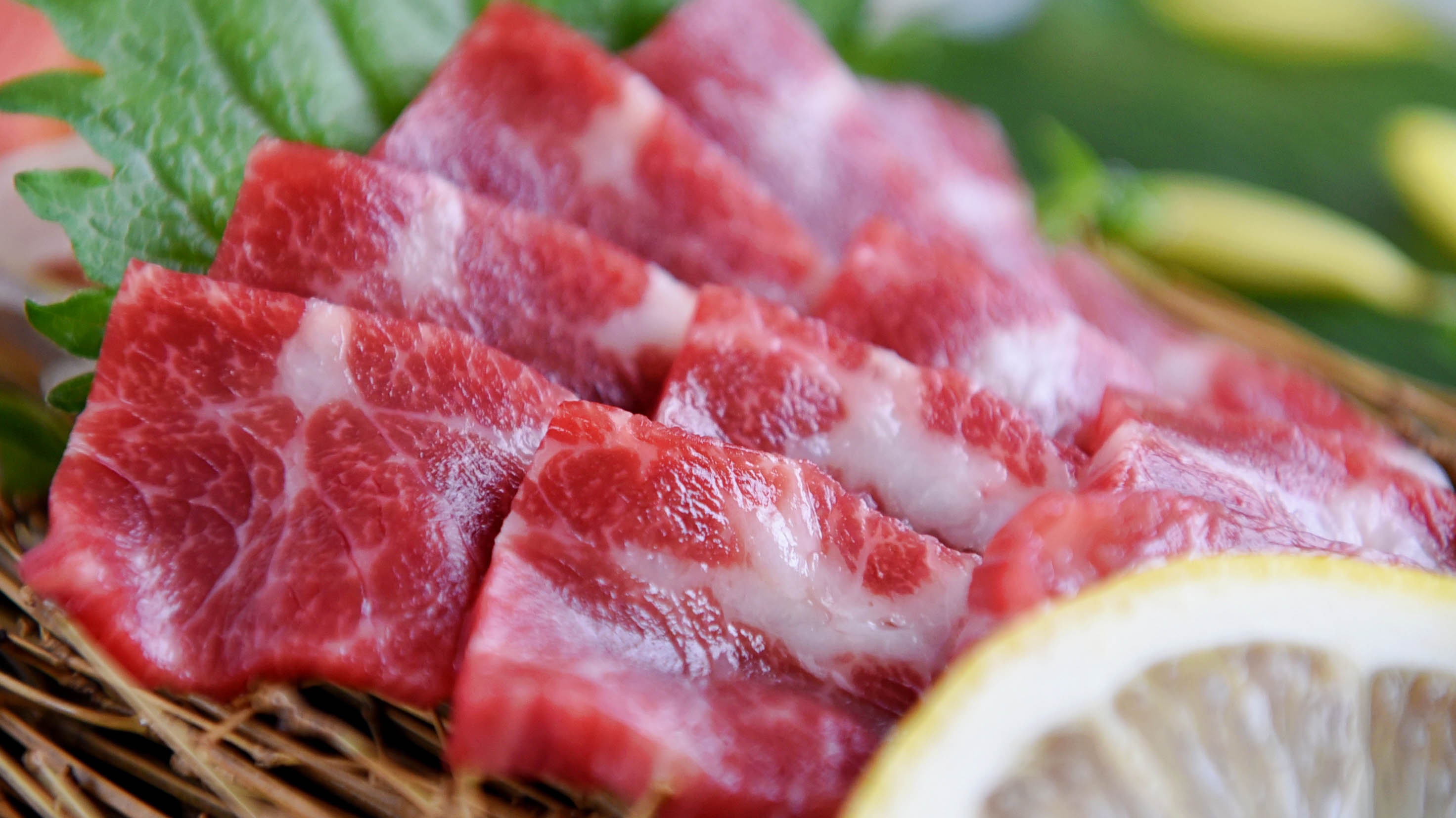 【特選馬刺し付】熊本名物・馬刺しを味わう会席料理プラン