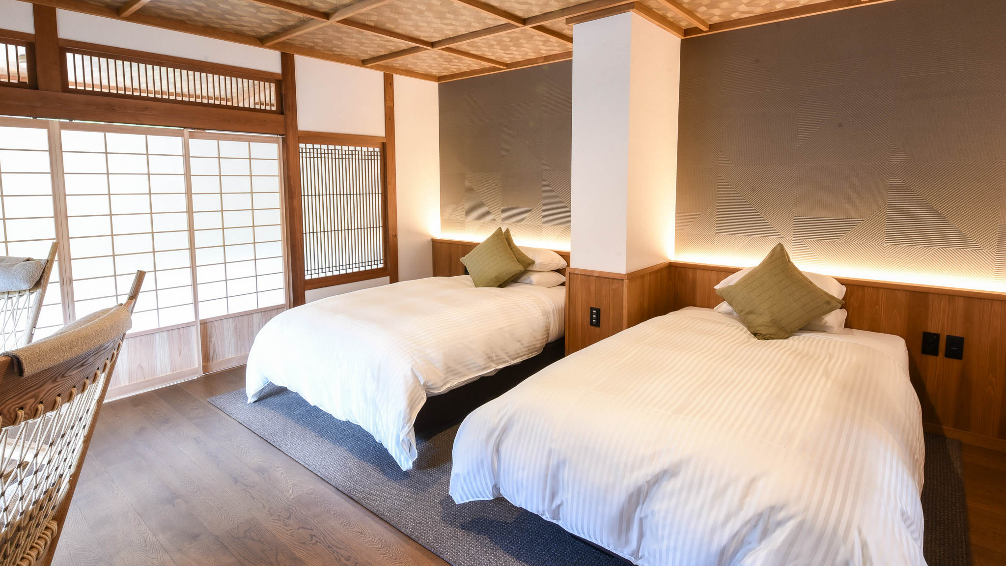 TBタイプのお部屋｜ツインベッド＋６畳