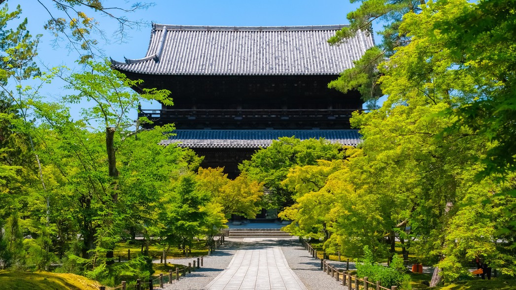 南禅寺 三門 新緑 イメージ