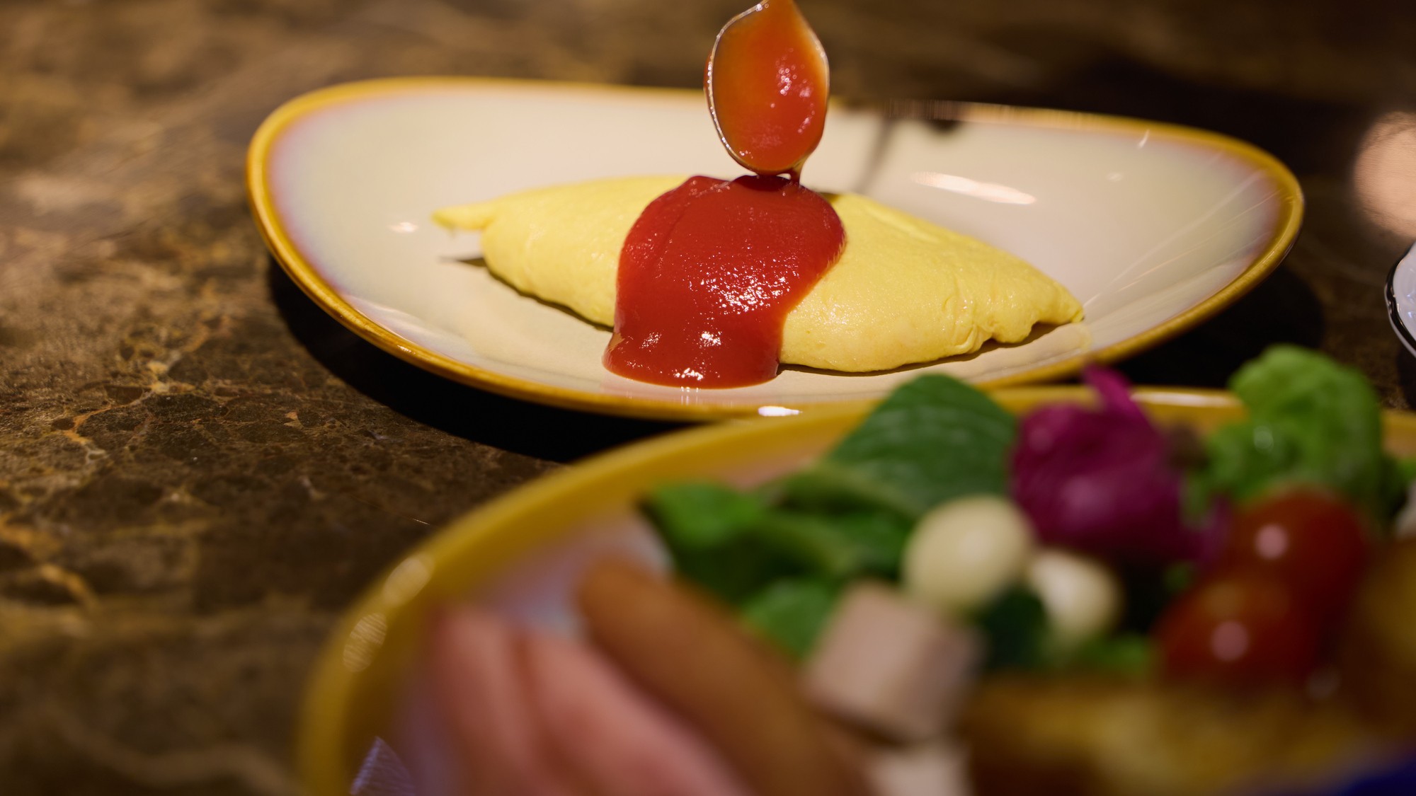 朝食ビュッフェ　イメージ　