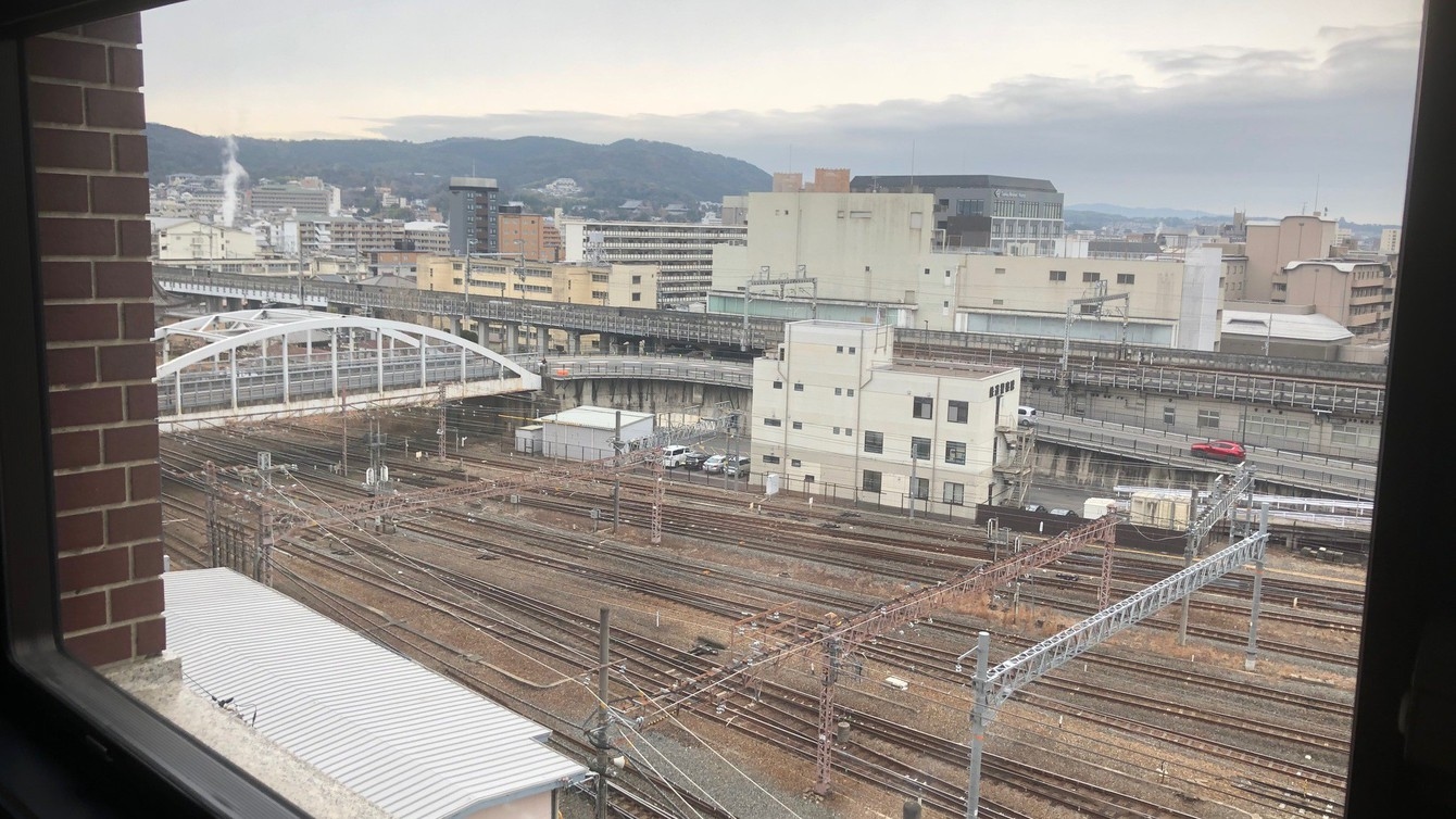 【トレインビュー確約】お部屋から新幹線・JRを独り占め！線路側確約プラン　-朝食付き-