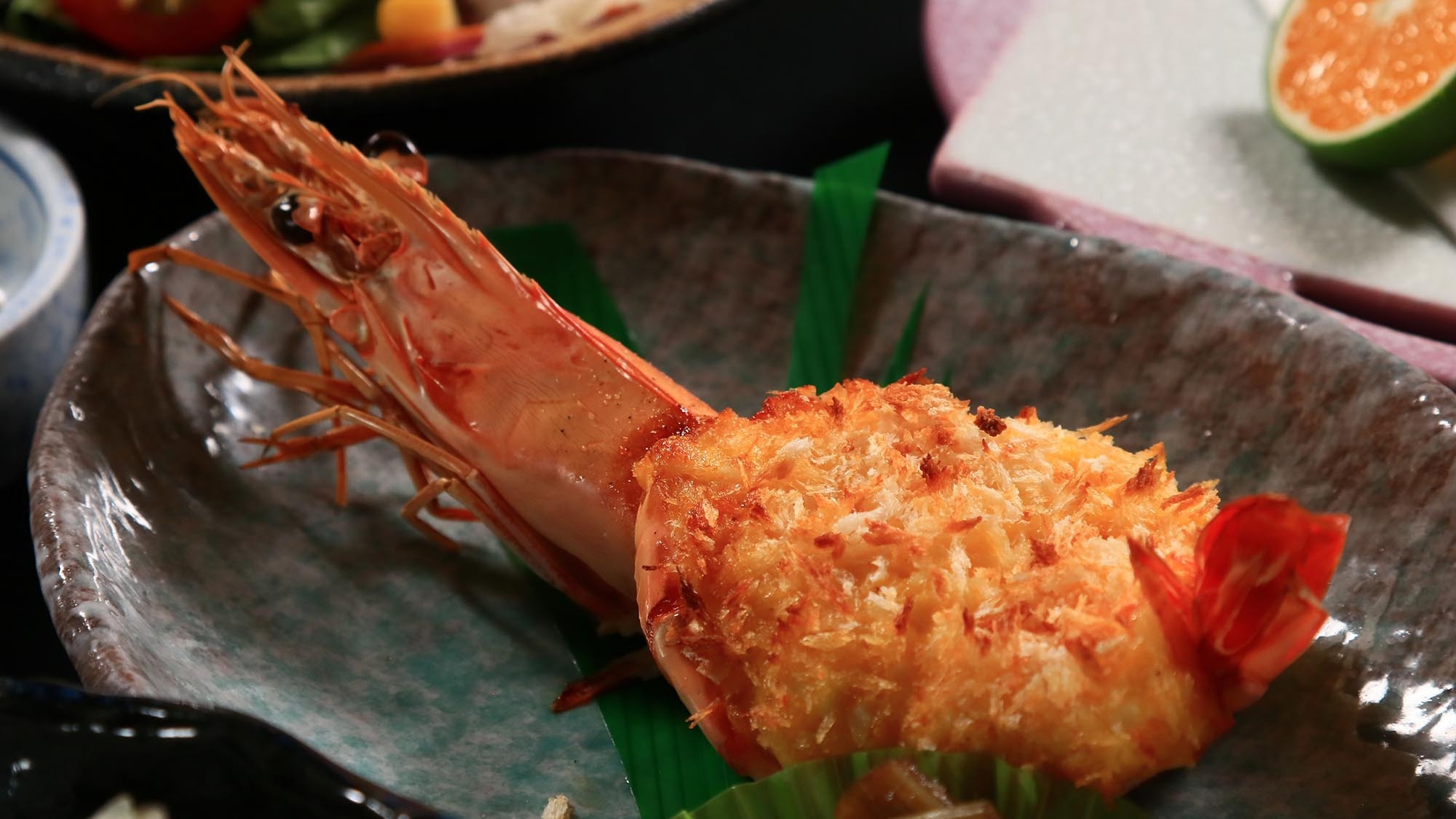 【駿河湾の本エビ3本】期間限定/在庫限り！駿河湾産本エビ+地魚舟盛