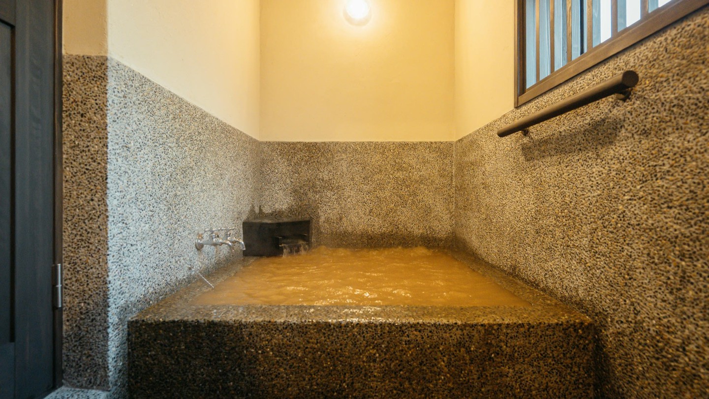 客室の温泉
