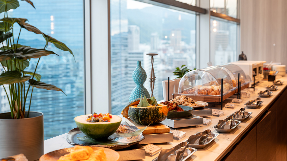 17F　レストラン　朝食一例