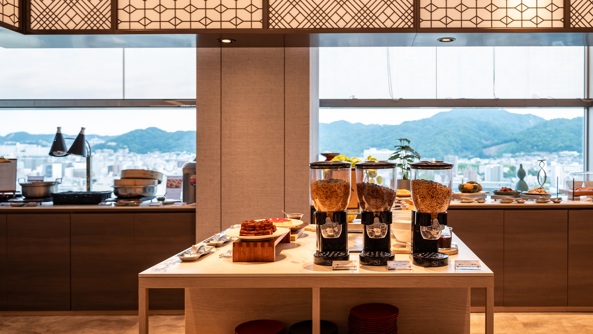 17F　レストラン　朝食一例