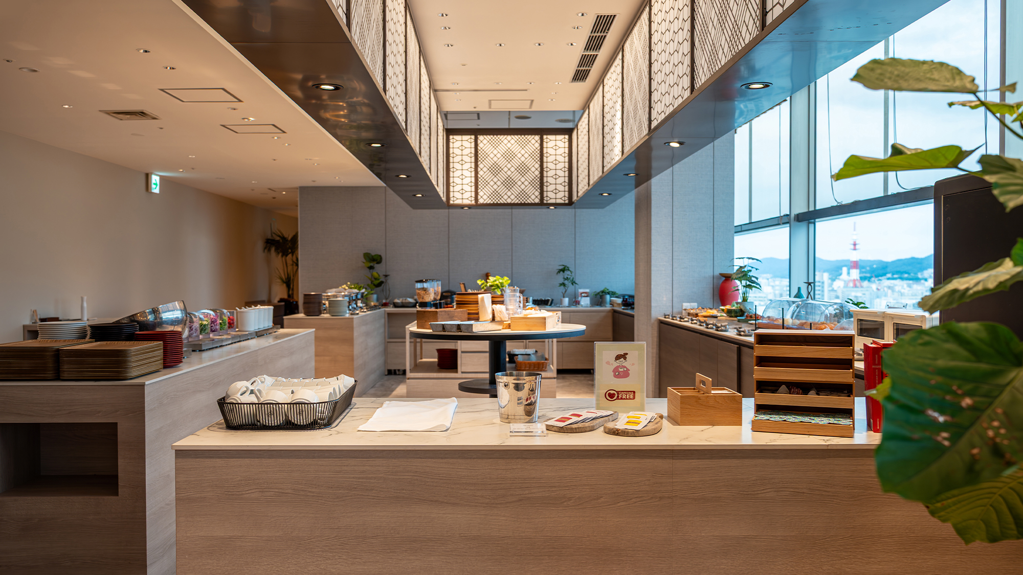 17F　レストラン　朝食一例