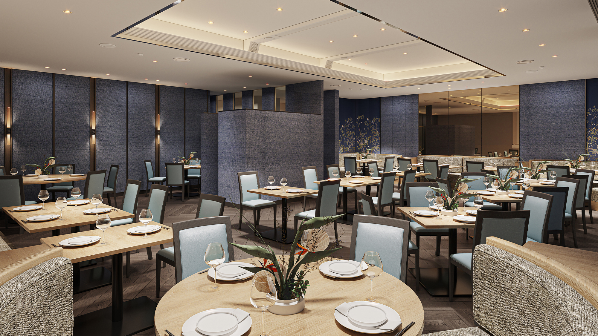 ◆B1F　Chinese Restaurant Mandarin Court