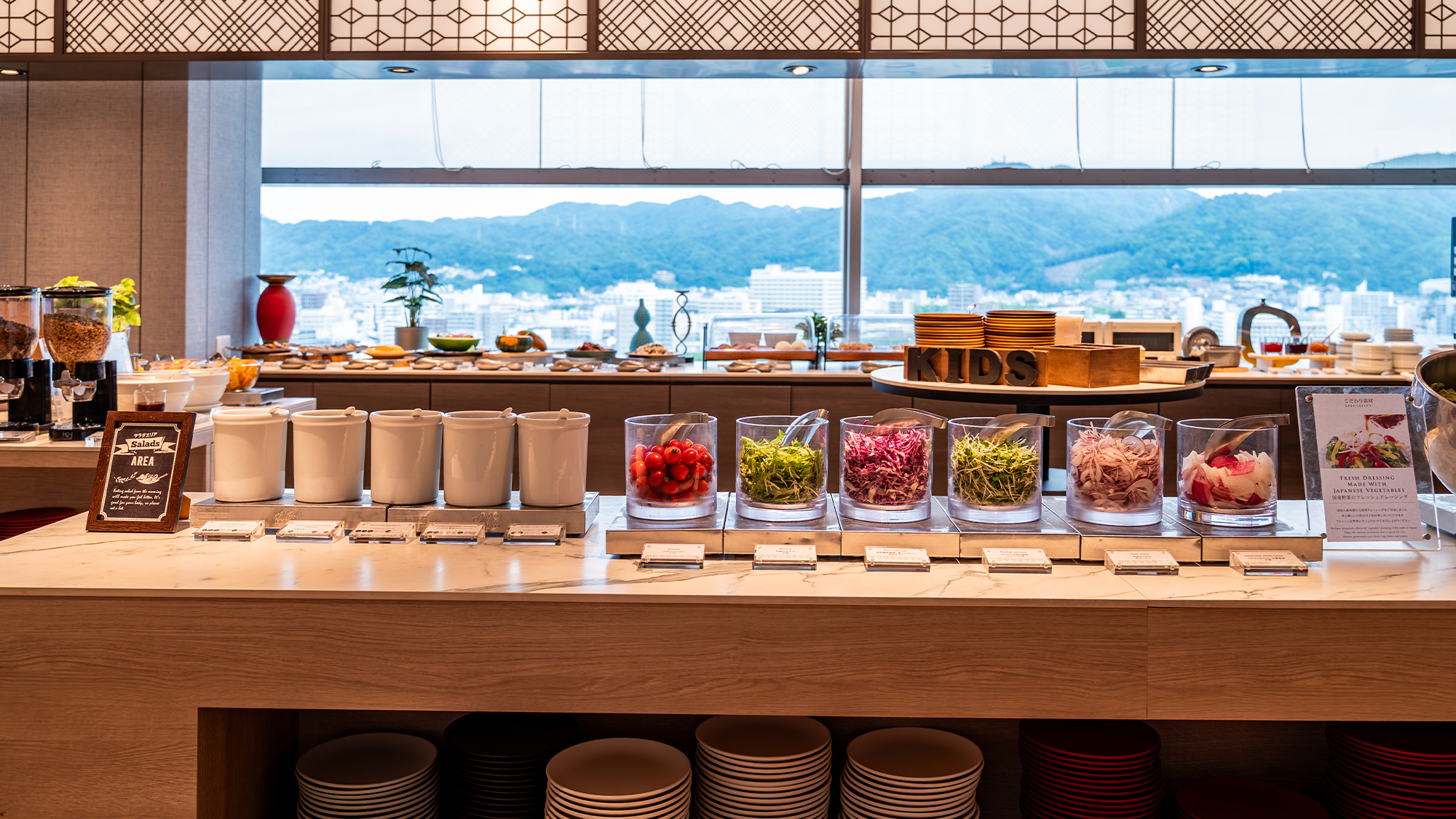 17F　レストラン　朝食一例