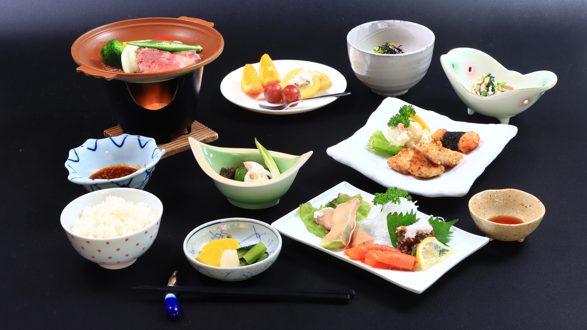 夕食　全体