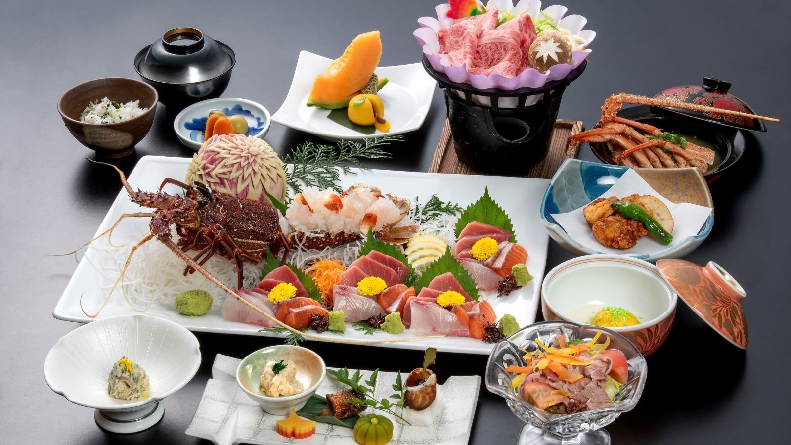 ≪宴 -うたげ-≫佐賀牛の陶板焼きを使った豪華お食事コース（2食付）