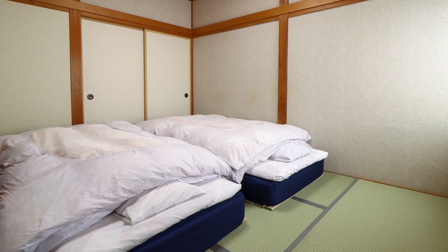 #客室 和ベッドのお部屋でゆったりおくつろぎいただけます♪