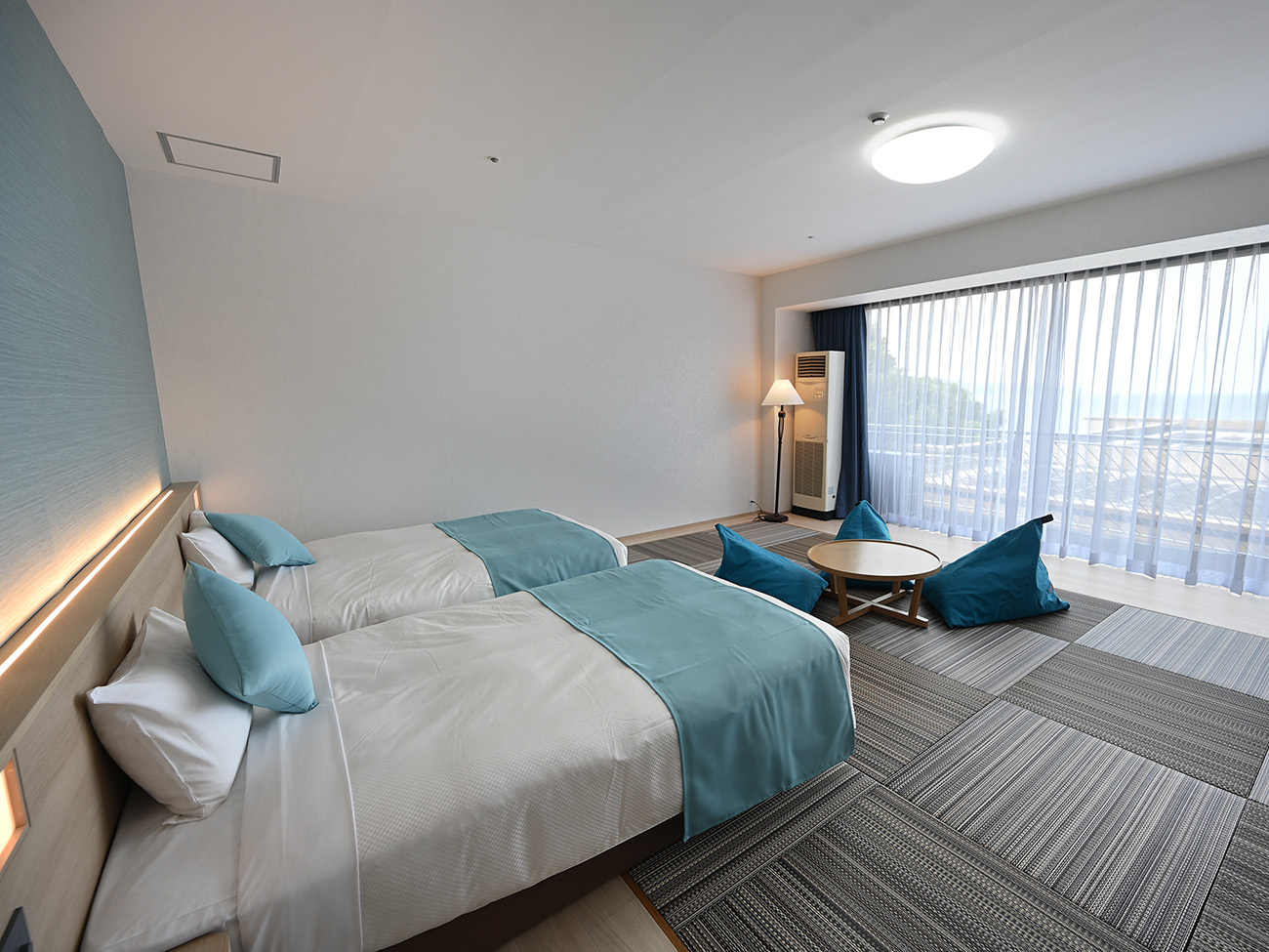 【禁煙】スタンダード和ベッドツイン内風呂あり(眺望無し)