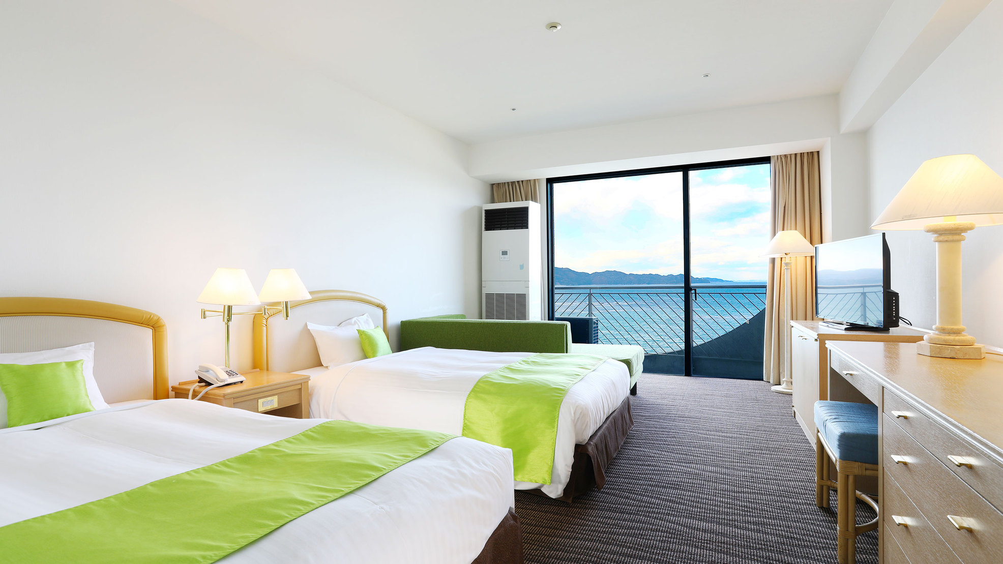 【禁煙】スーペリアツイン上層階内風呂あり