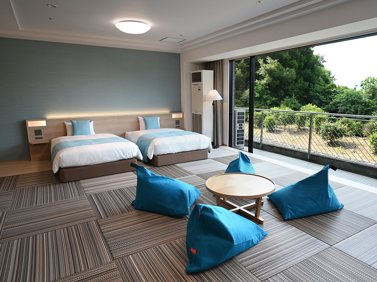 【禁煙】スタンダード和ベッド7名定員内風呂あり（眺望無し）※イメージ