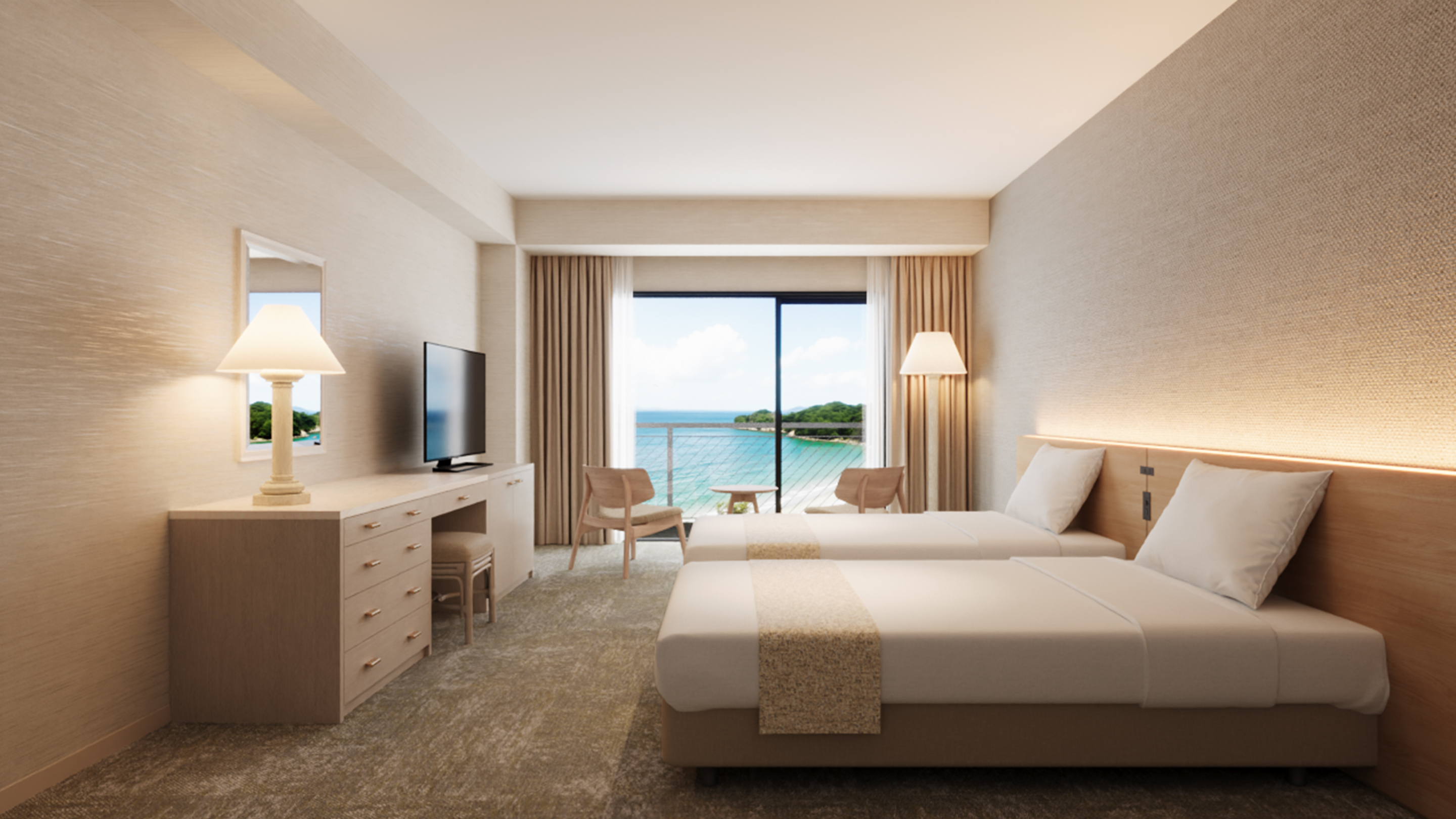 【禁煙】スタンダードトリプル内風呂あり※イメージ