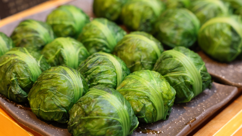 ◆ご当地メニュー【めはり寿司】