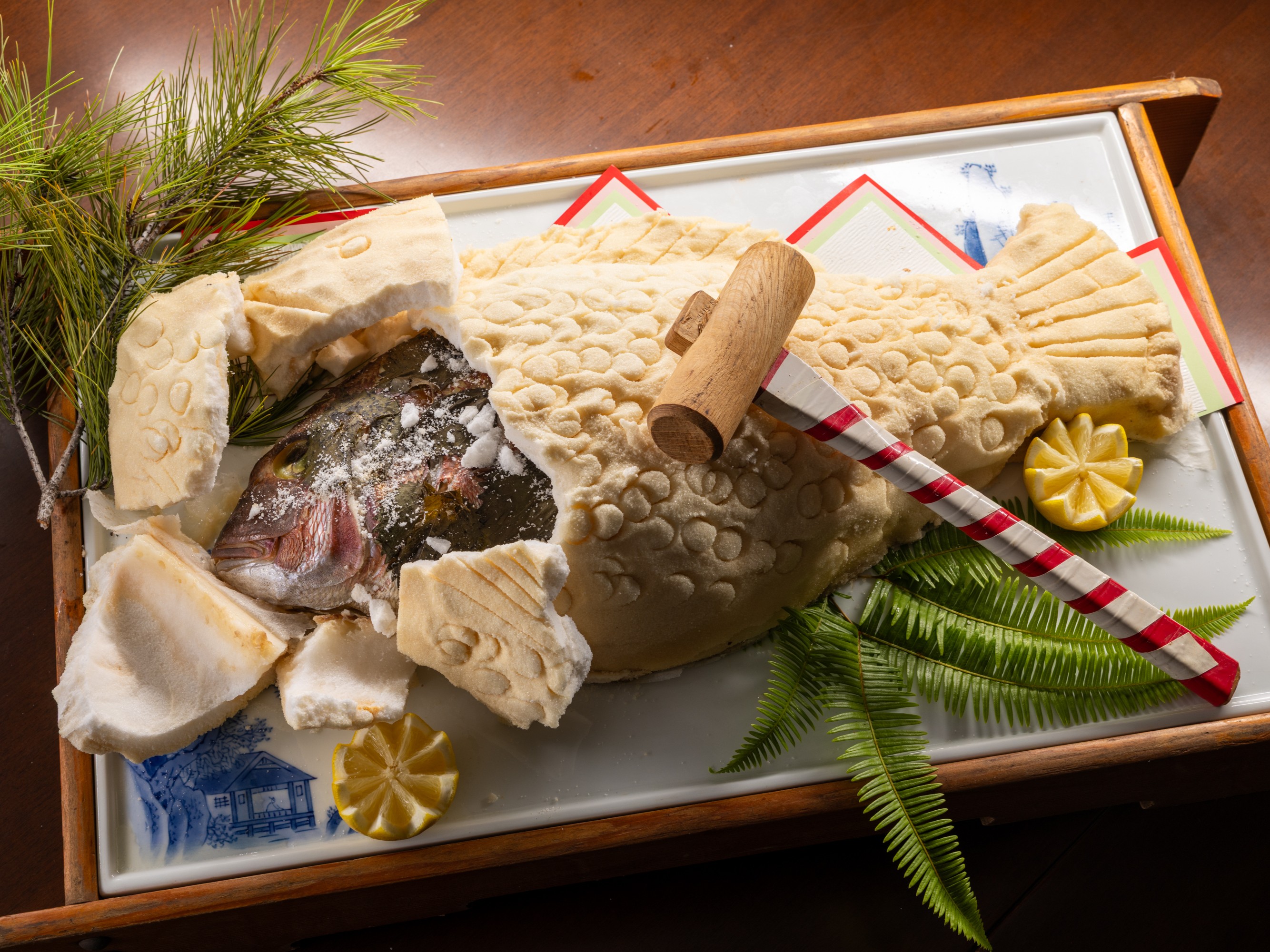 【慶事プラン】鯛の塩釜焼で、豪華にお祝い♪
