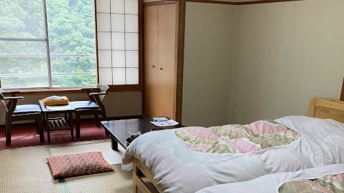 旧館　■和室10畳ツインベットルーム(禁煙・バスなし)■