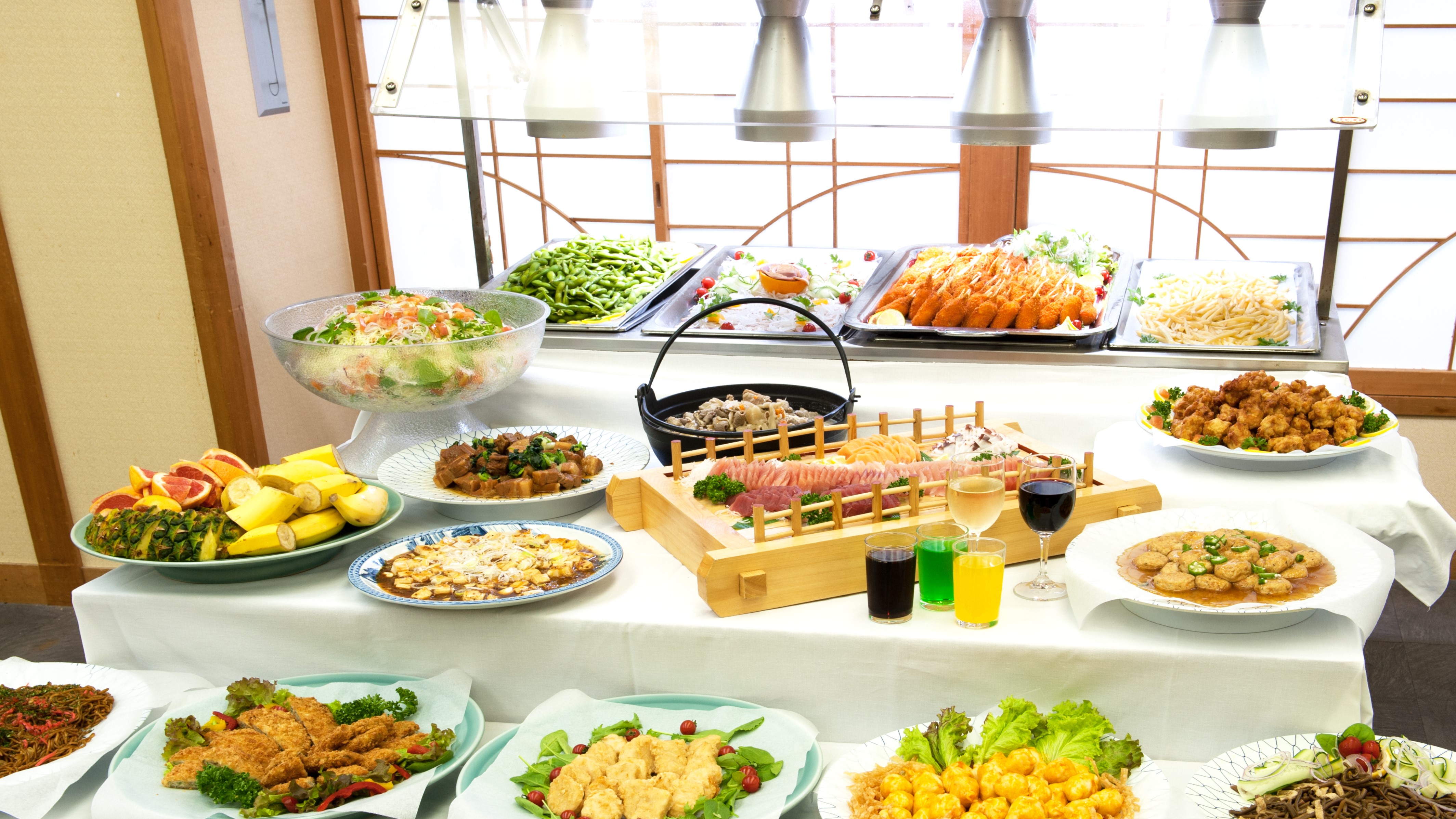 塩原温泉ホテルおおるり バイキング(本館・別館共通)