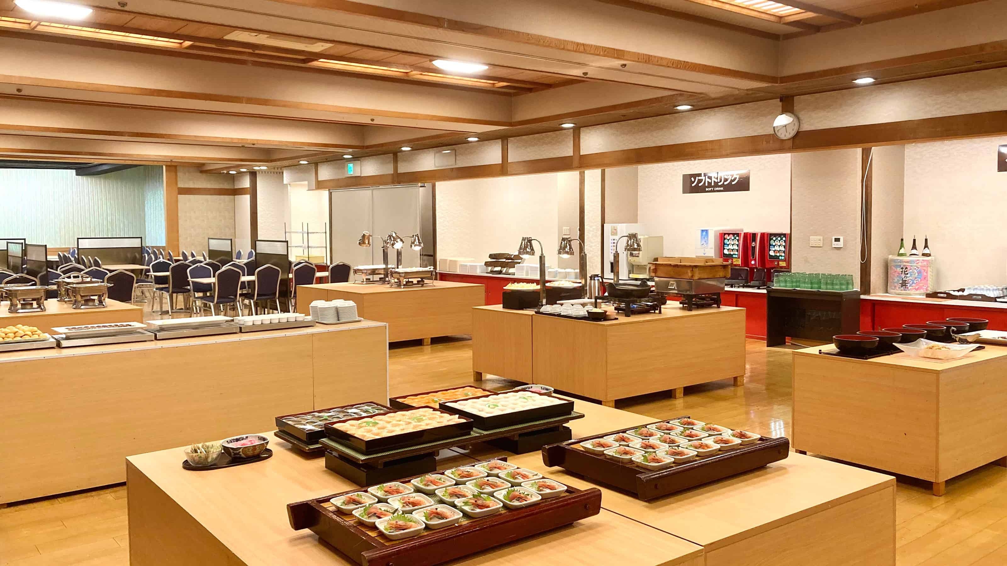 【本館確約】飲み放題一泊二食付きバイキングプラン