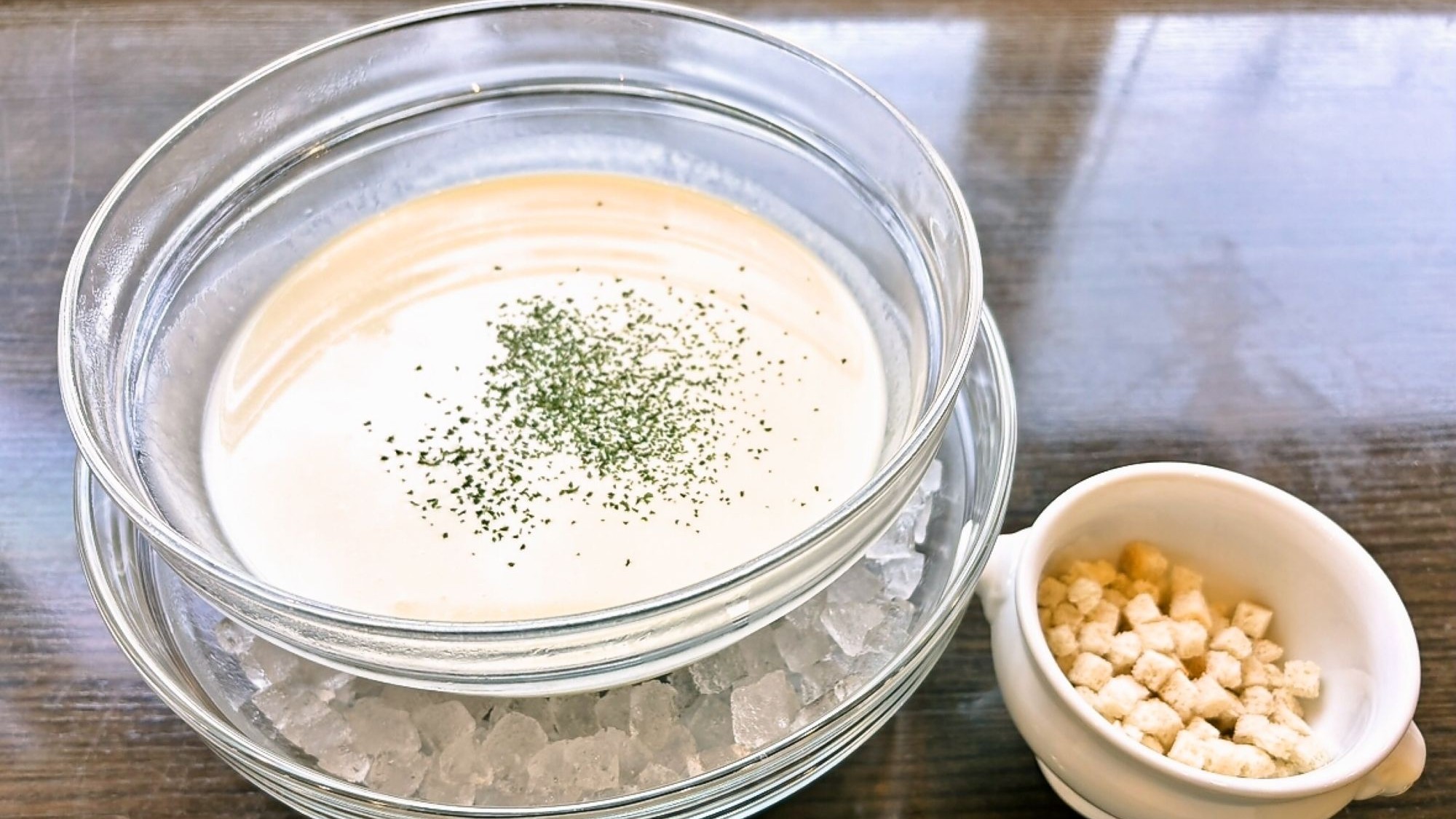 【ご当地逸品】サツマイモの冷製ポタージュ