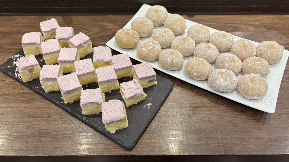 【秋季】さつまいもケーキ　きなこ大福