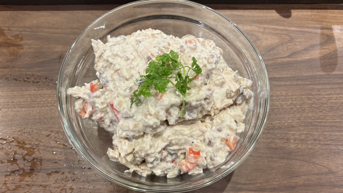 【秋季】きのこのクリームサラダ　※日替わり