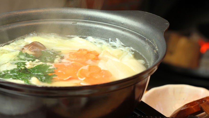 【夕食一例】カラダも心も温まる鍋料理。