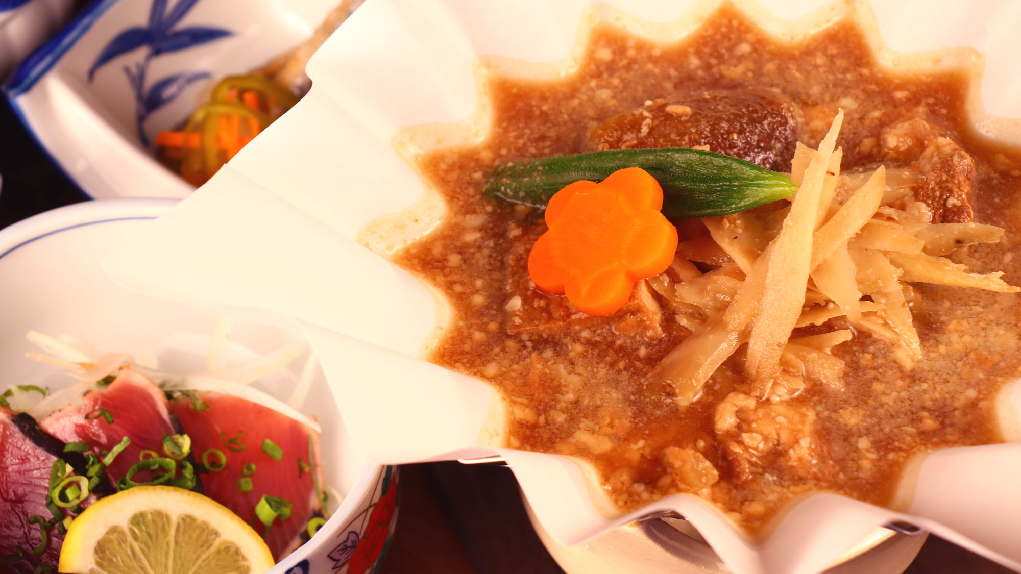 鹿児島名物・豚軟骨のとろとろ膳
