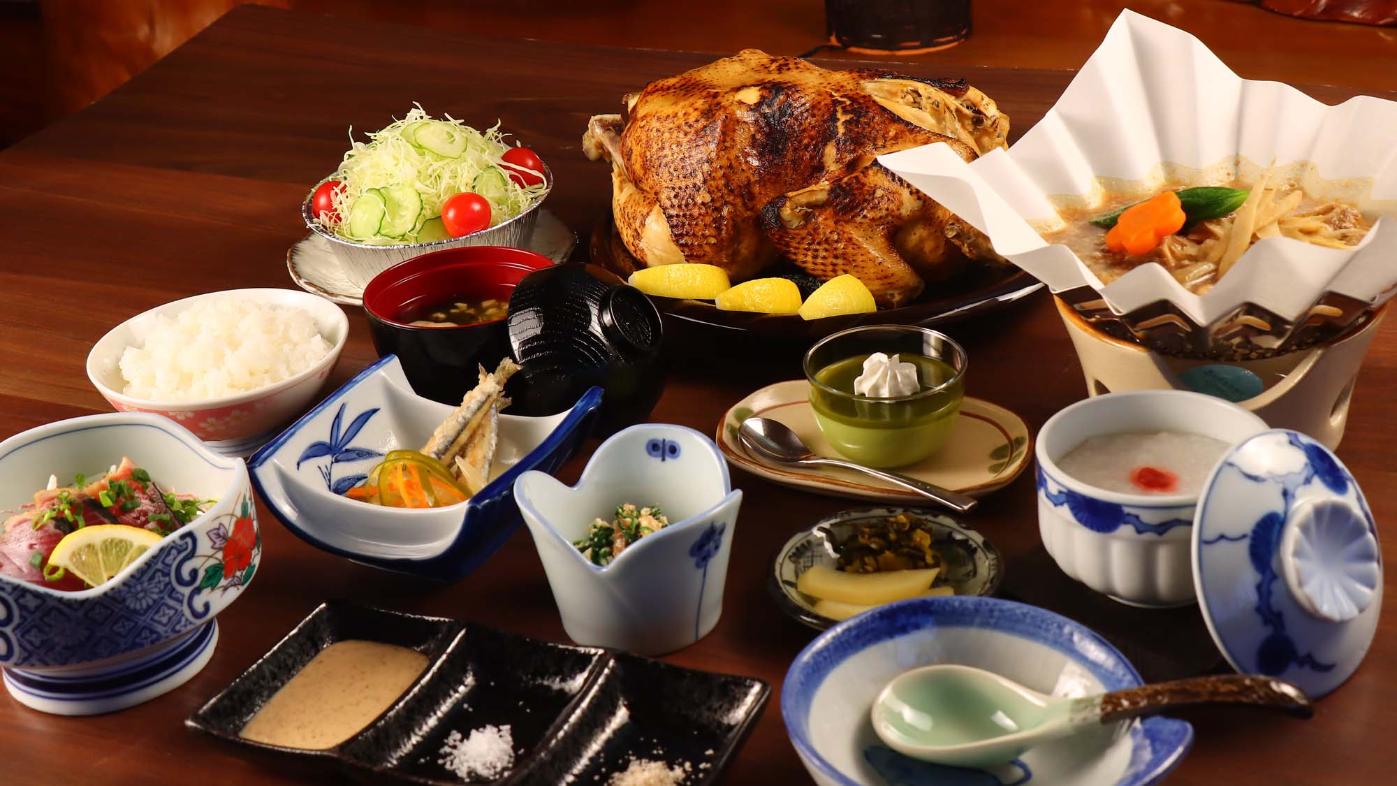 【選べるメインA】３名様以上がオススメのボリュームたっぷりの丸蒸しです♪たくさん食べたい方はコチラ♪
