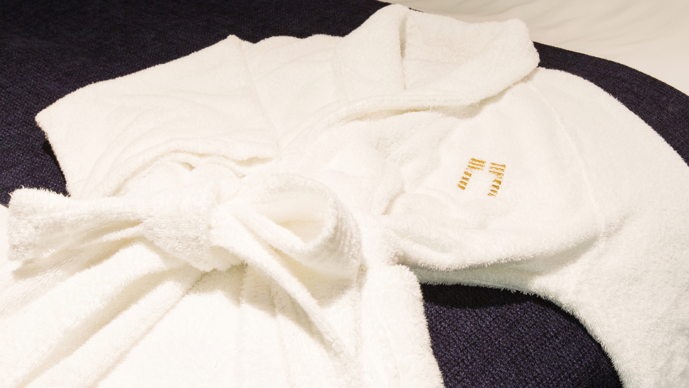 バスローブ※クラッシー以上のお部屋にご準備しております