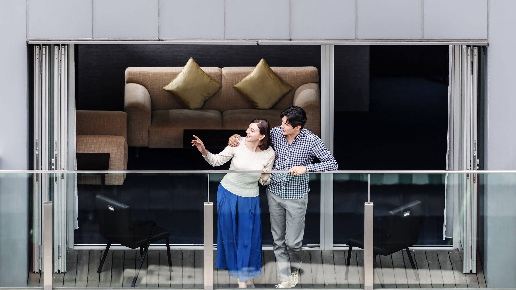 Suite バルコニー（48平米）～客室イメージ～