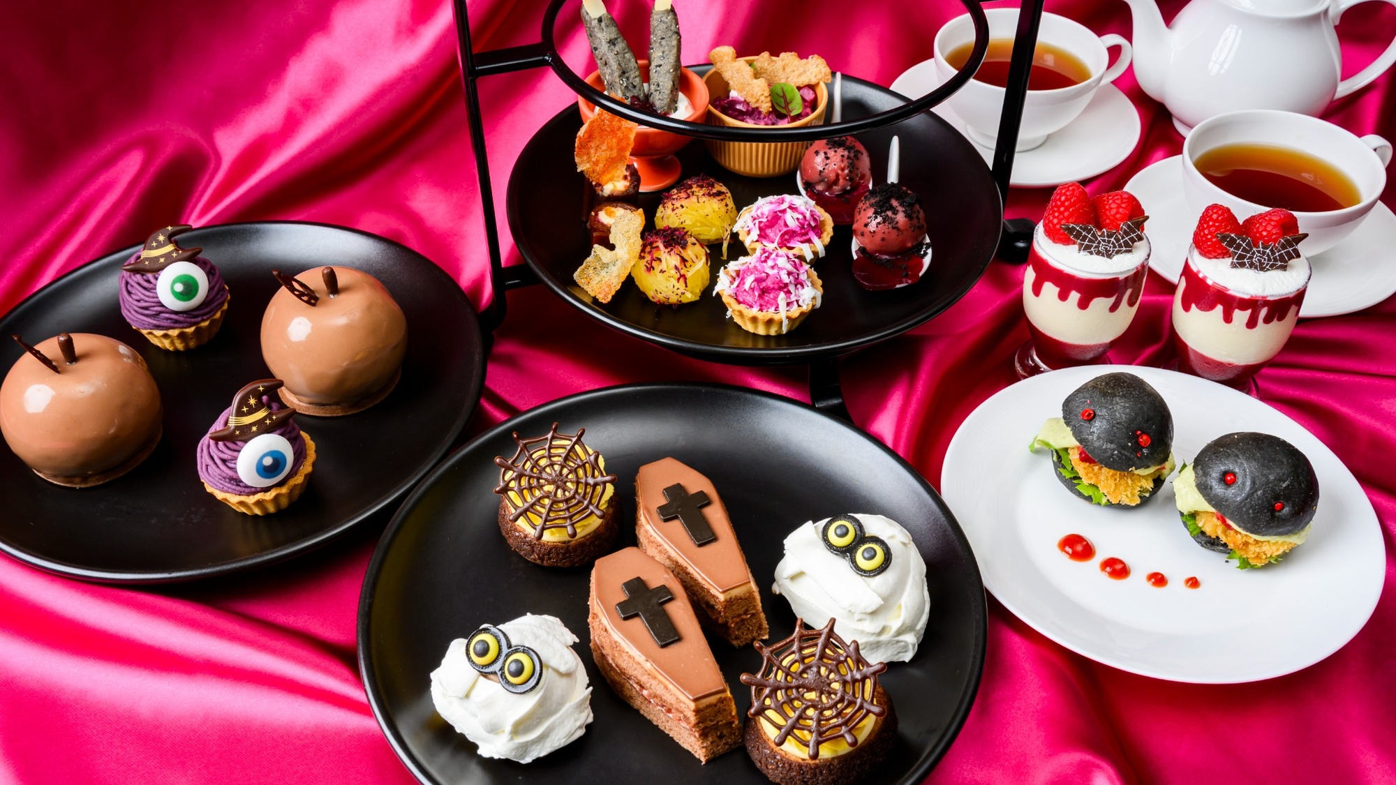 ハロウィンアフタヌーンティ2025　イメージ