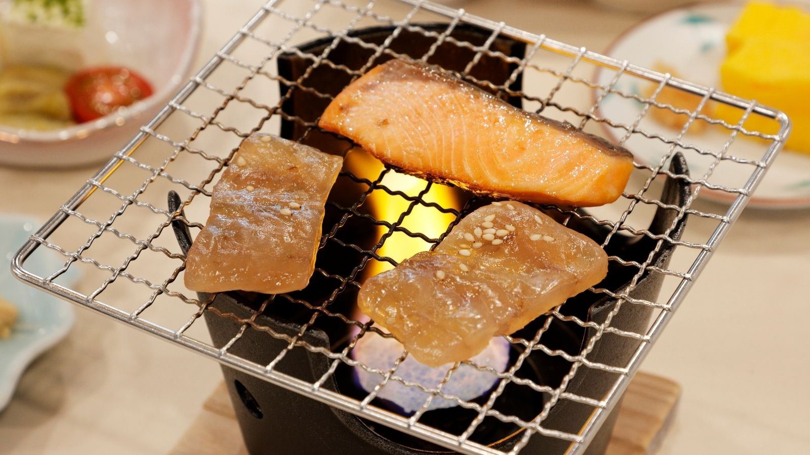 【朝食】一例　焼魚