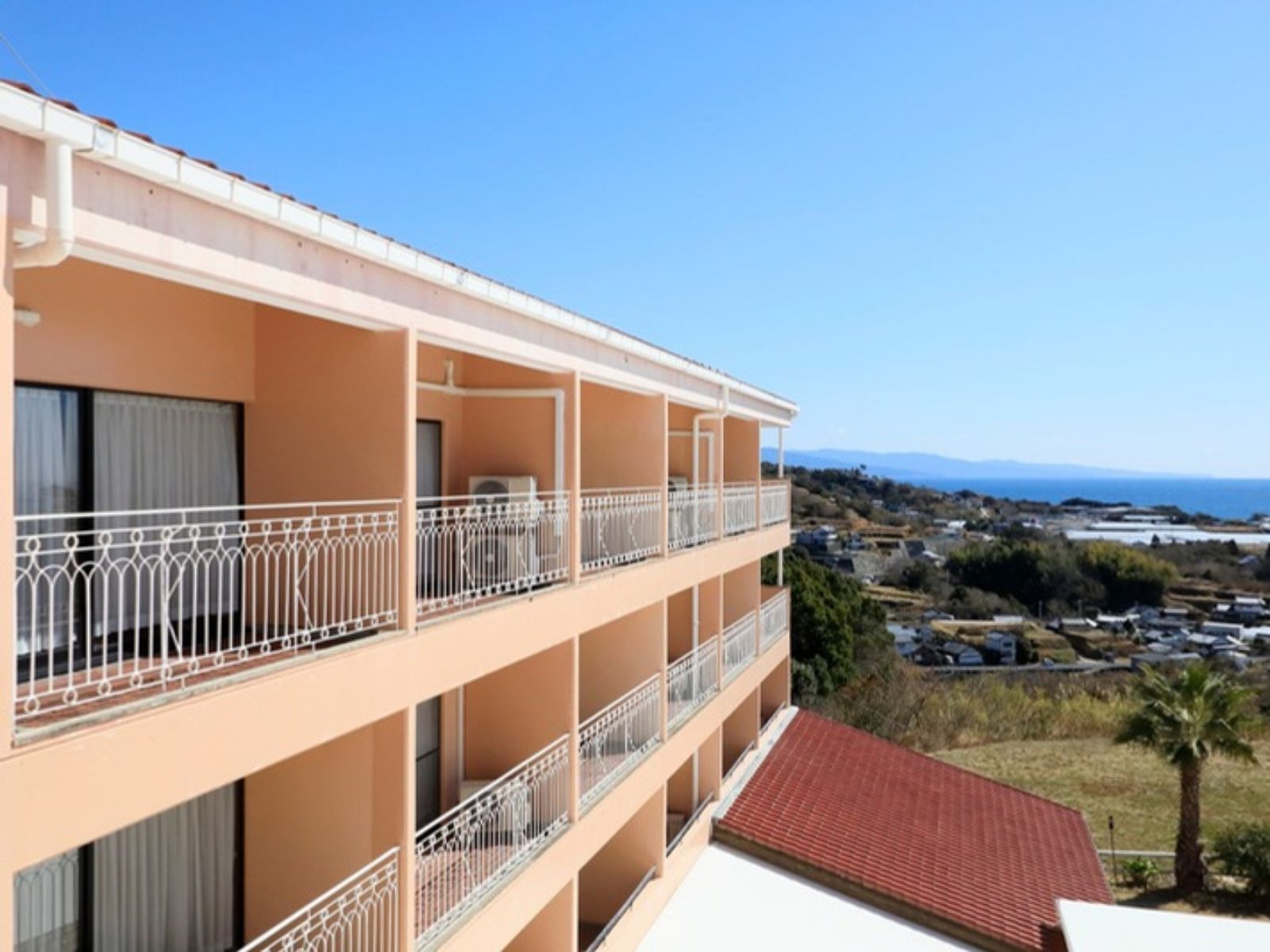 【景観】海、空、そして緑も豊富な景色です