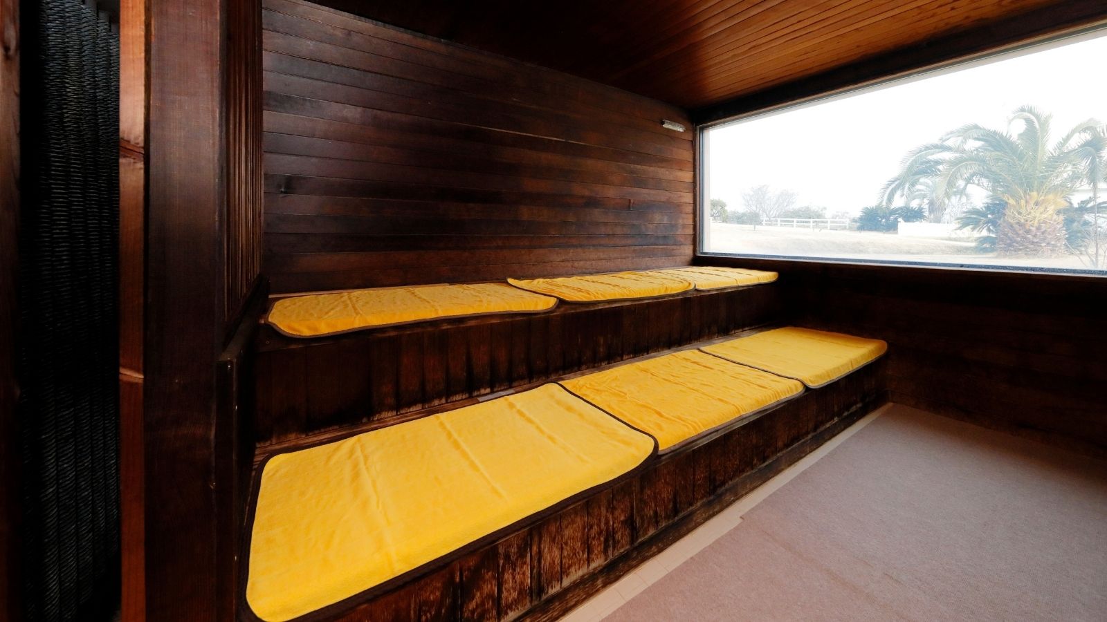 【サウナ（クアハウス内）】サウナの前はしっかり水分補給を！