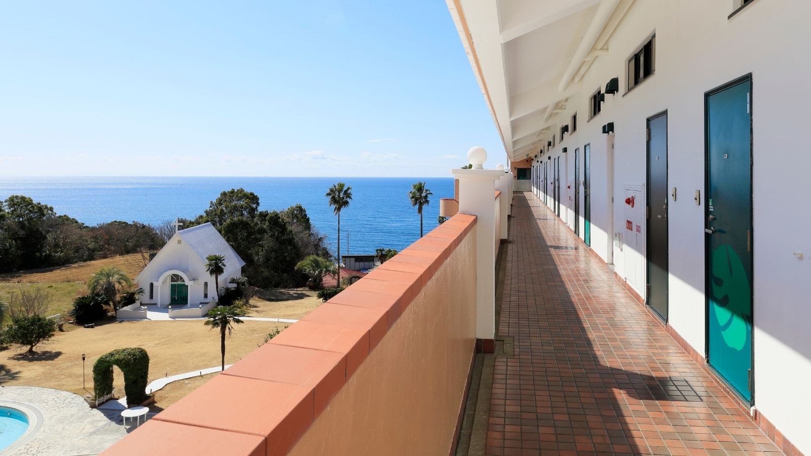 【施設】部屋への外廊下