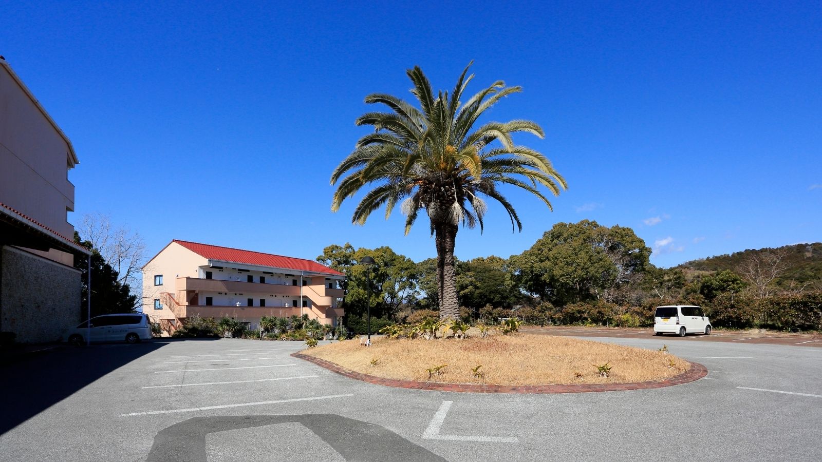 【景観】ホテル入口から見る景観