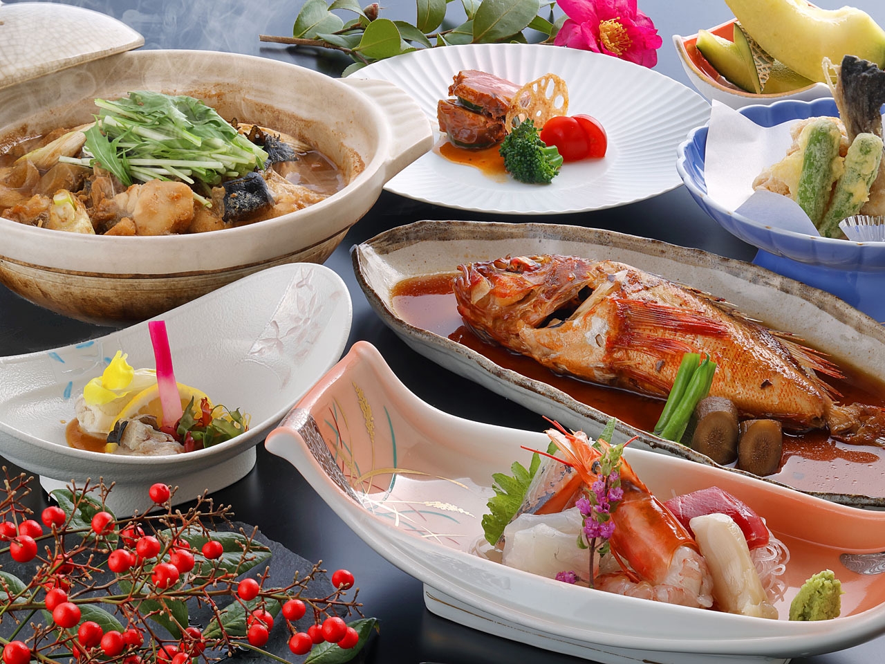 【いわき旅クーポン発行中★】【リピータ多数！冬季限定どぶ汁】あんこう食べ尽くし冬の味覚の贅沢プラン