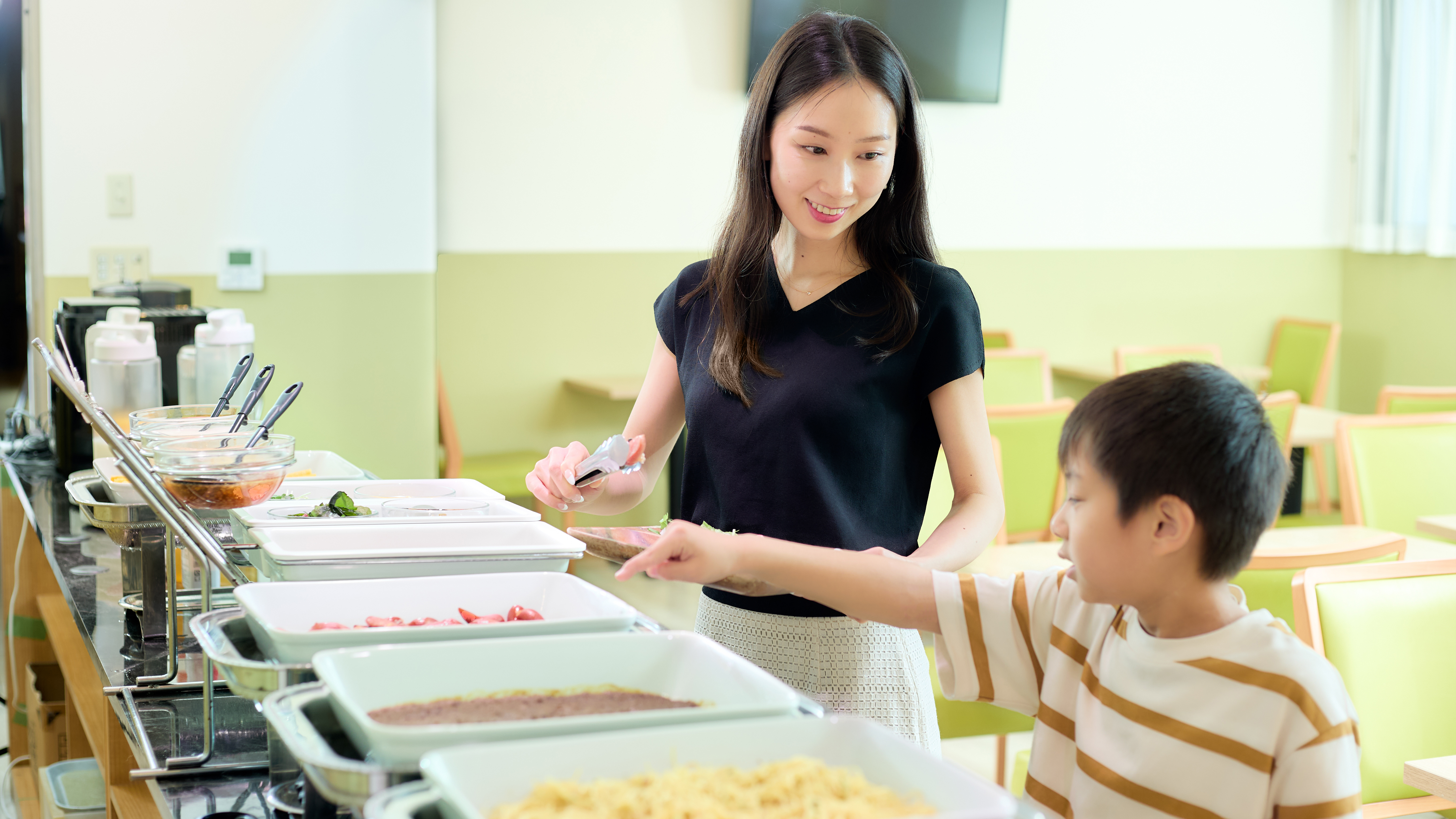 週末はご家族でご利用のお客様も多いです♪