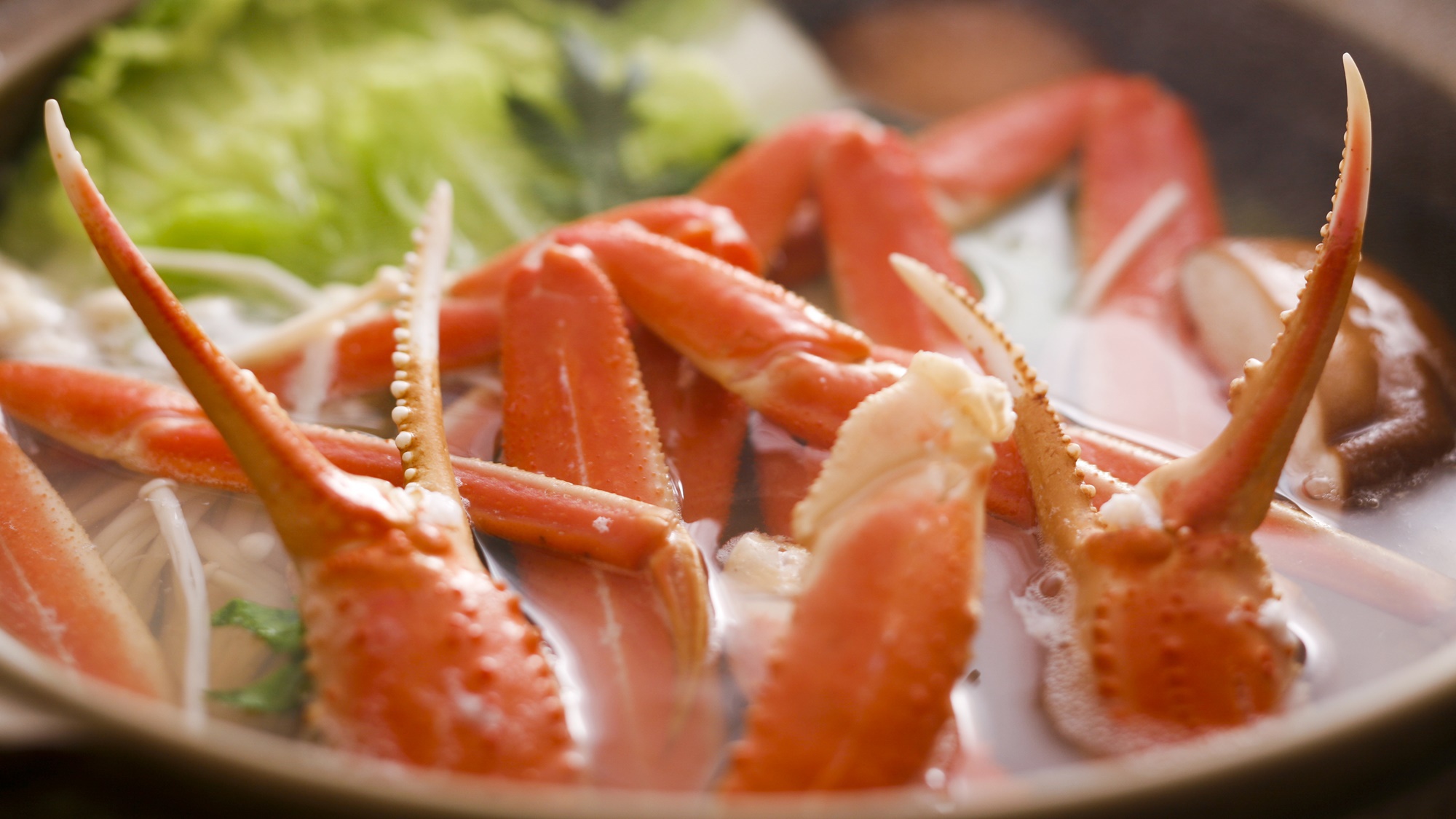 【期間限定】お得♪旬の味わい！あったかカニ鍋コース★
