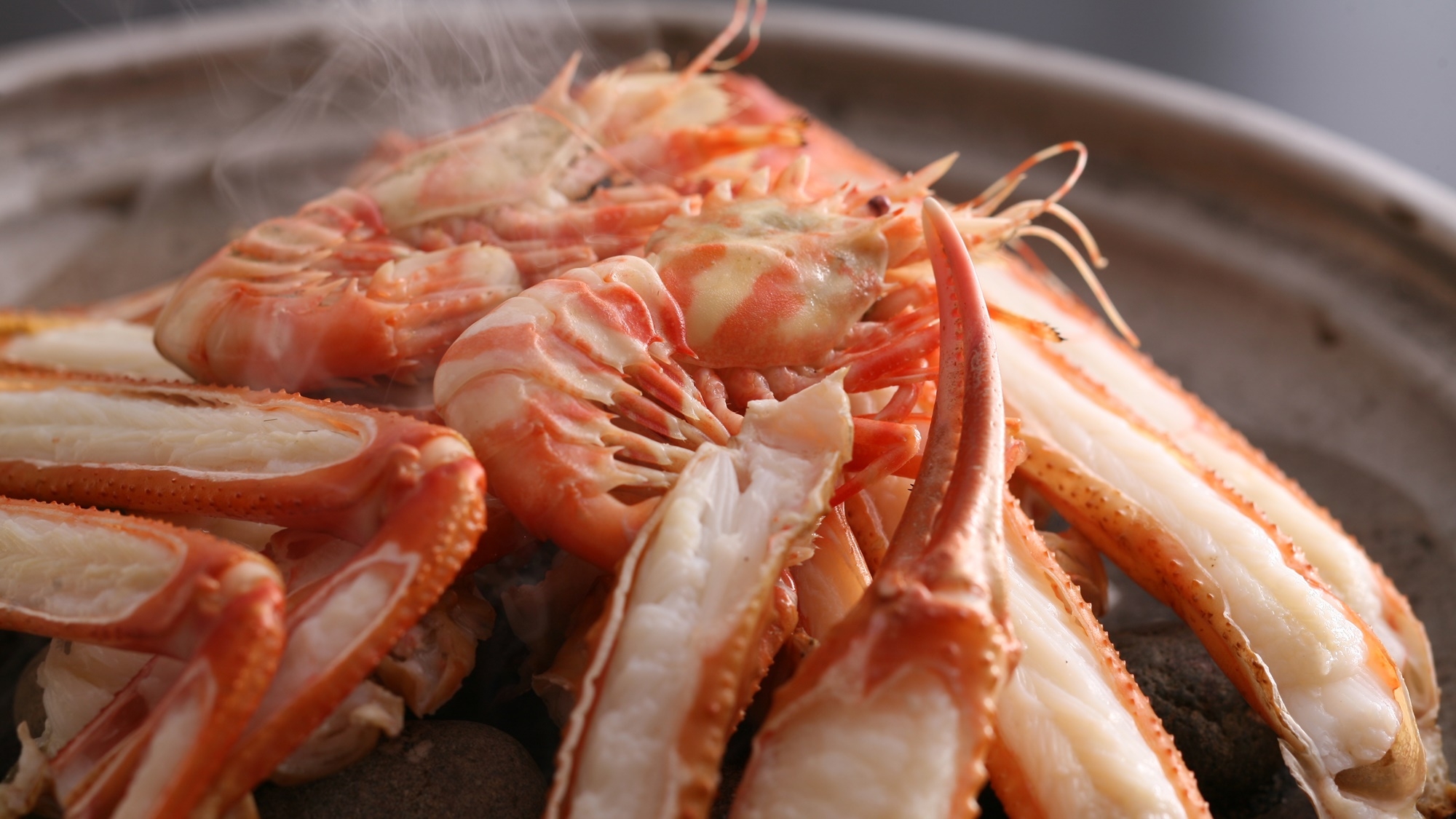 【当館人気】ずわいがにフルコース★かに刺し・焼き蟹…本場の味を堪能♪