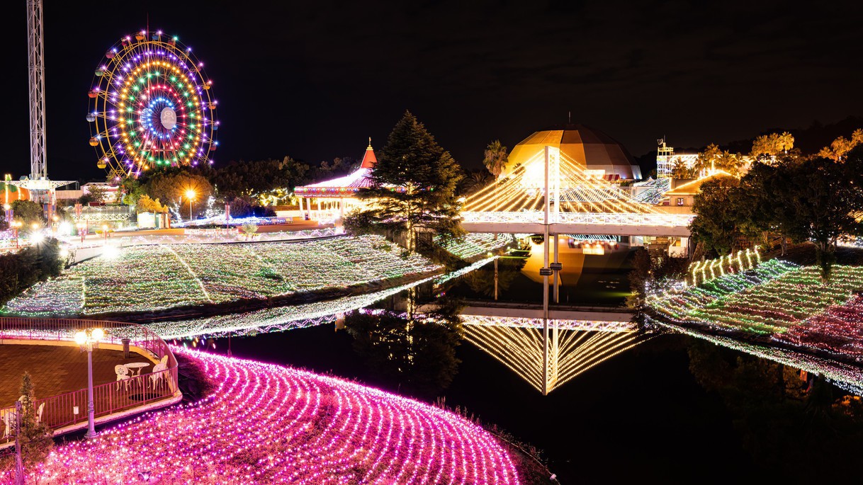 レオマイルミパーク（写真提供：NEWレオマワールド）
