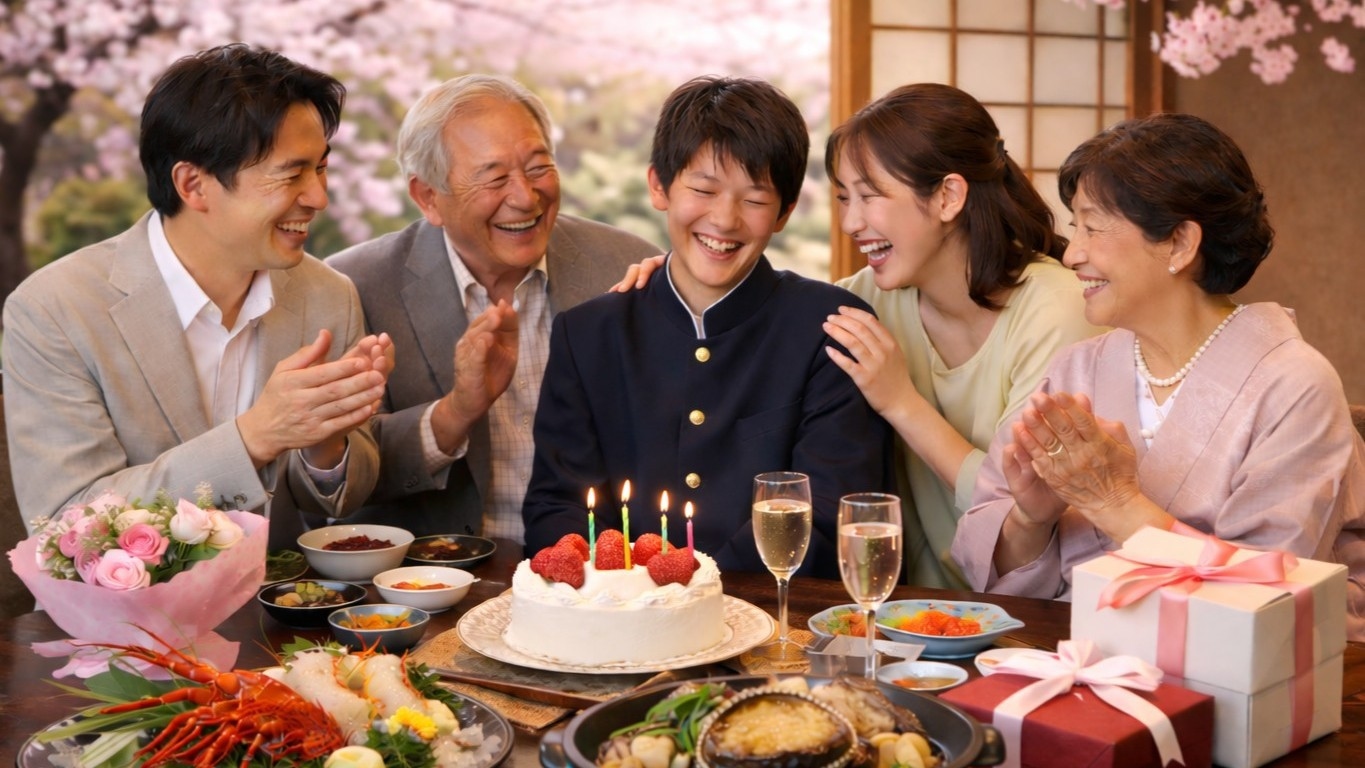【合格祝い】頑張ったお子様・お孫様へ贈る“最高のご褒美”｜最上級「龍宮会席」×思い出を彩るお祝い特典