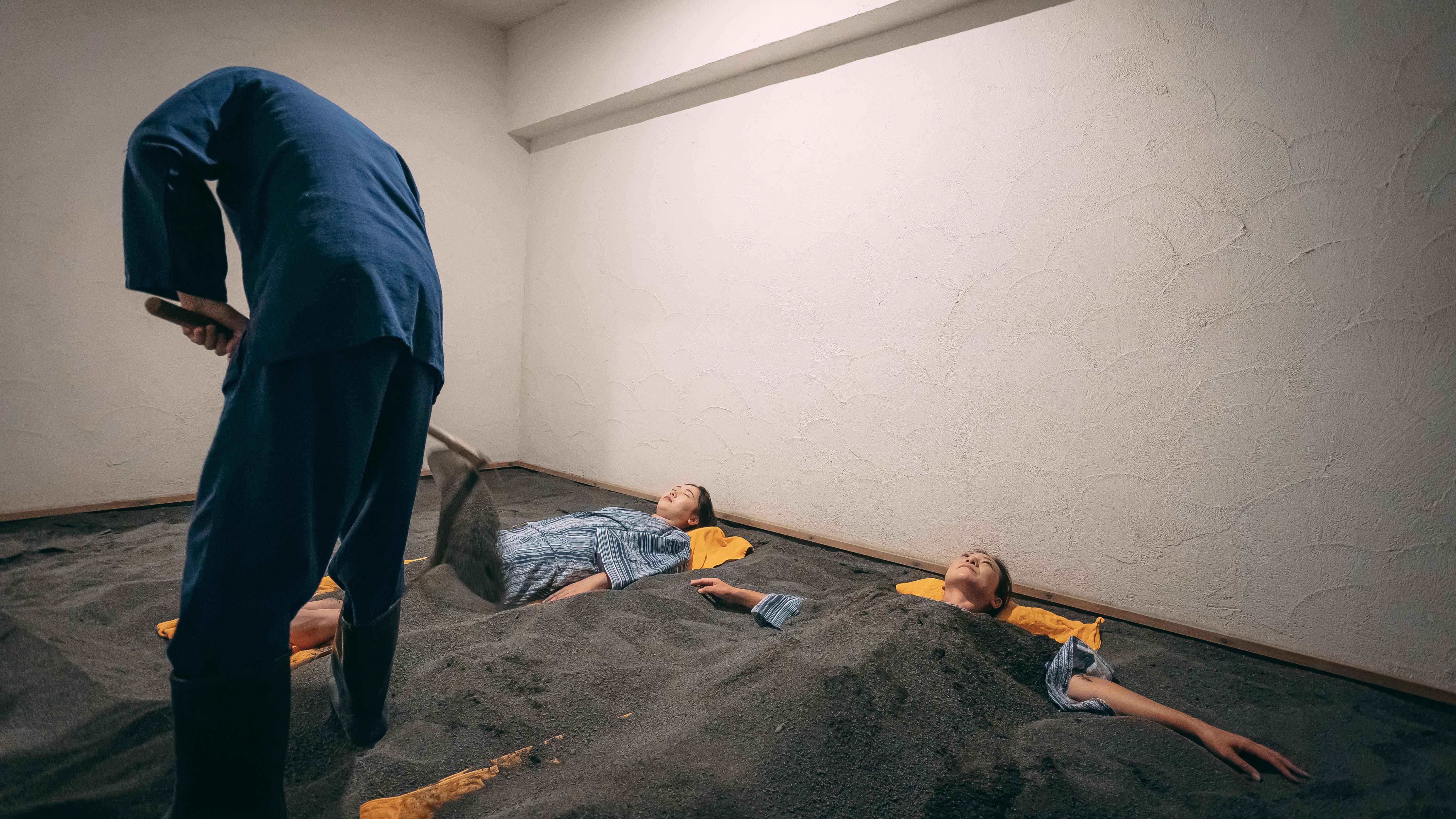 【砂風呂】伊豆半島唯一の砂風呂♪（利用時間４０分間／2000円)