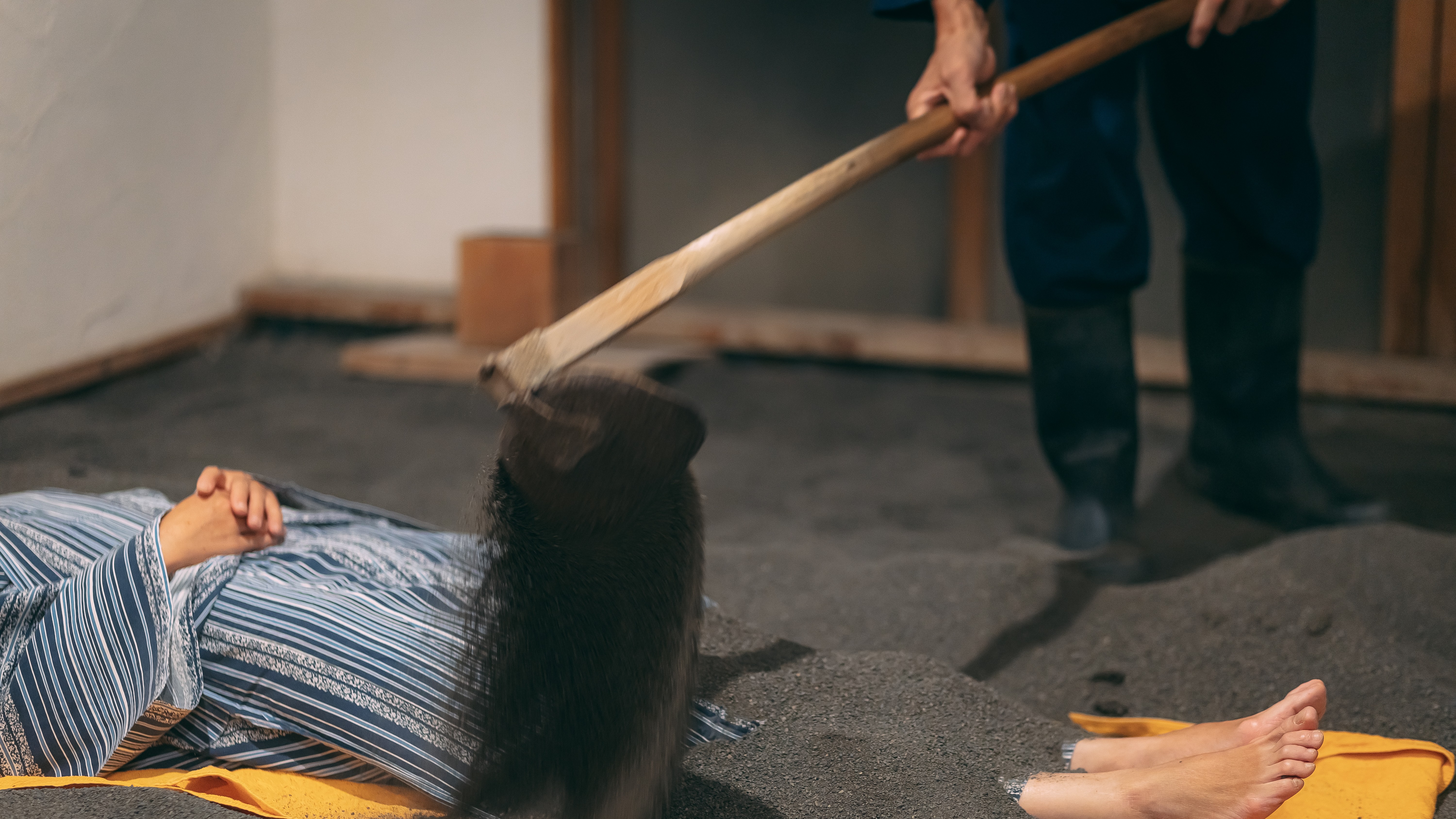 【砂風呂】伊豆半島唯一の砂風呂♪（利用時間４０分間／2000円)